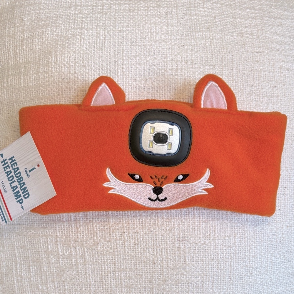 Fleece Fox Headlight Headband